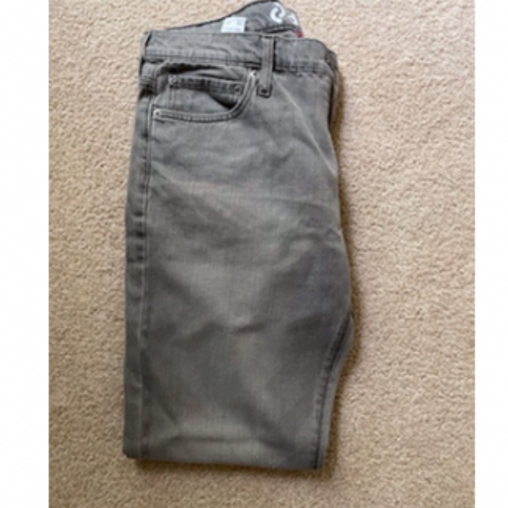 NWOT denizen by levis men gray skinny jean 34x32